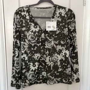 Brand new lined silky feel blouse